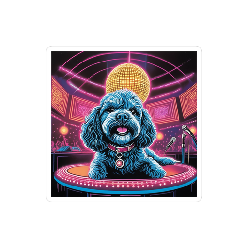 PugMug Custom Lily Sticker