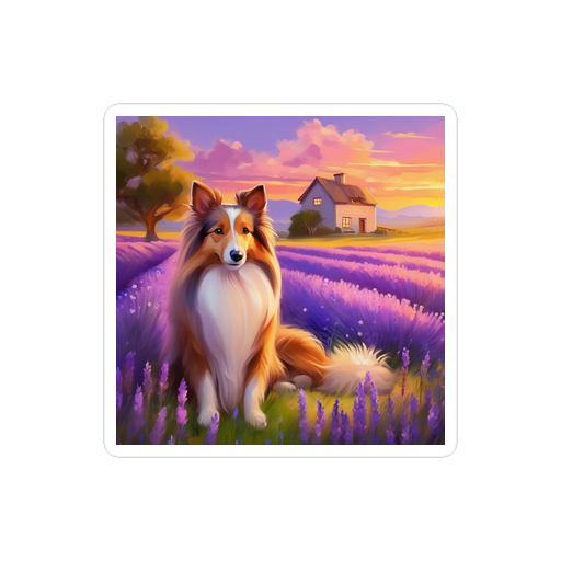 PugMug Custom Shetland Sheepdog Sticker