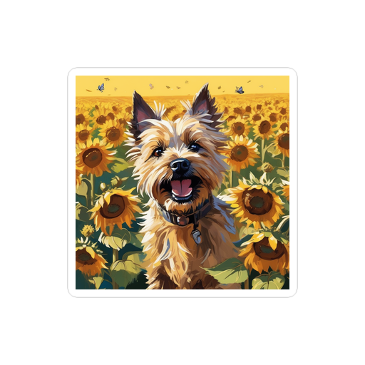 PugMug Custom Cairn Terrier Sticker