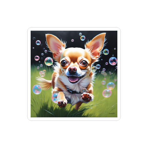 PugMug Custom Chihuahua Sticker