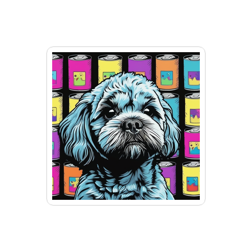 PugMug Custom Lily Sticker