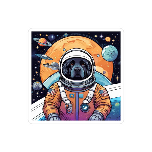 PugMug Custom Newfoundland Sticker