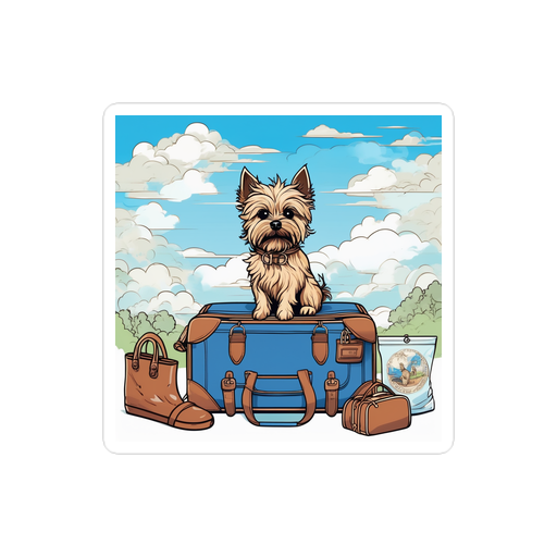 PugMug Custom Cairn Terrier Sticker