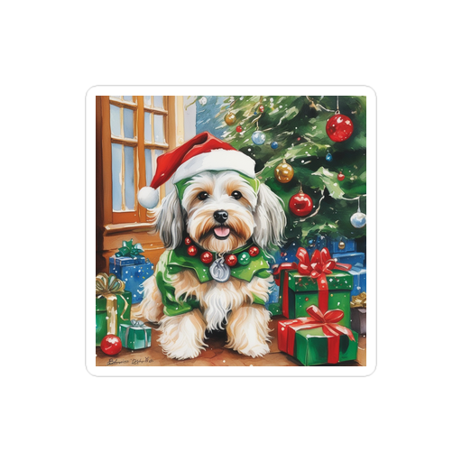 PugMug Custom Tan Havanese Dog Sticker