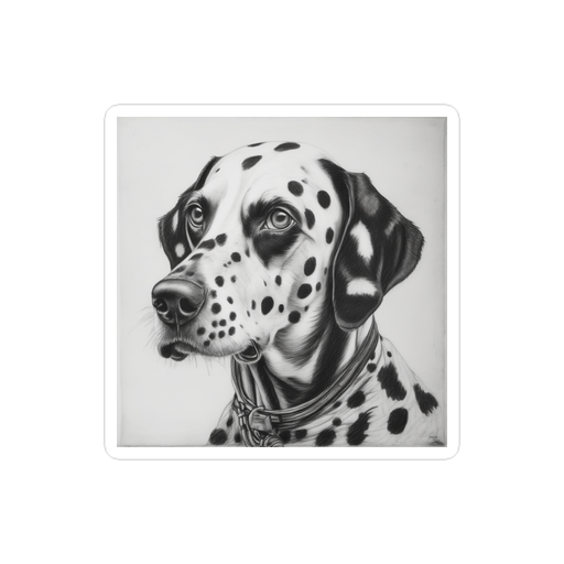 PugMug Custom Dalmatian Sticker