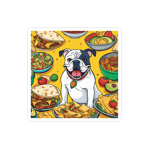 PugMug Custom Bulldog Sticker