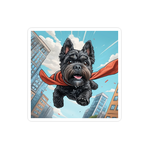 PugMug Custom Lily Sticker