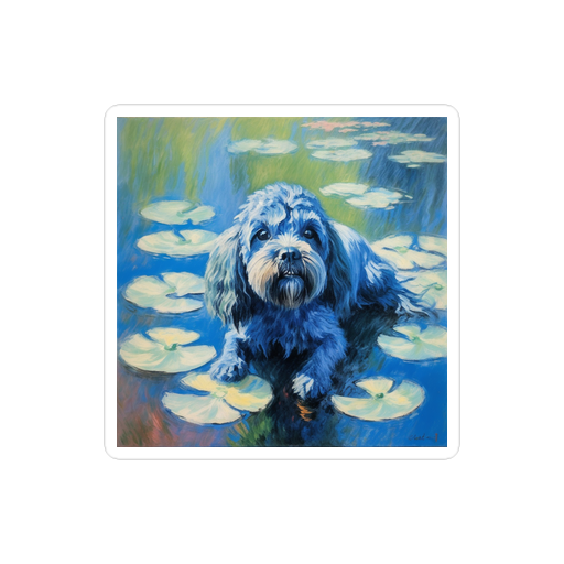 PugMug Custom Lily Sticker