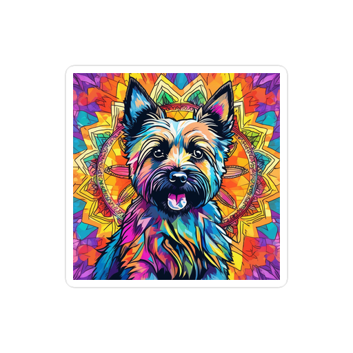 PugMug Custom Cairn Terrier Sticker