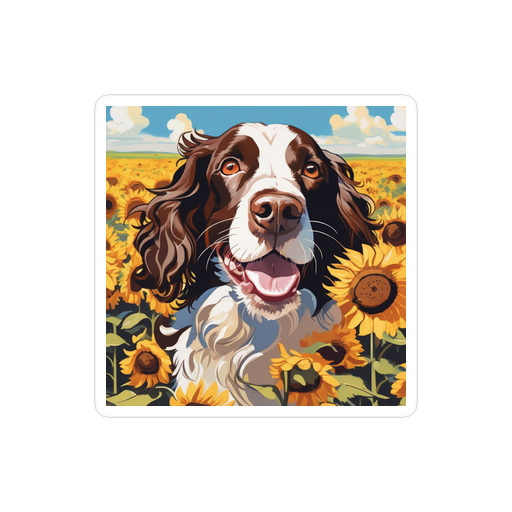 PugMug Custom English Springer Spaniel Sticker
