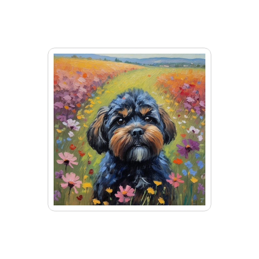 PugMug Custom Lily Sticker