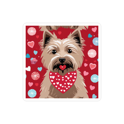 PugMug Custom Cairn Terrier Sticker