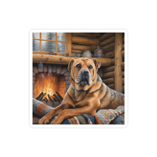 PugMug Custom Halina Sticker