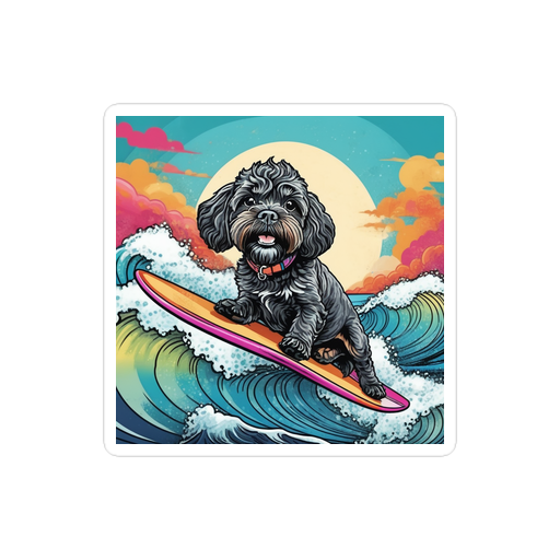 PugMug Custom Lily Sticker