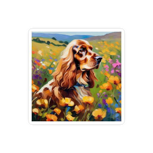 PugMug Custom English Cocker Spaniel Sticker