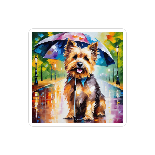 PugMug Custom Cairn Terrier Sticker