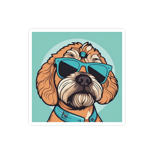 PugMug Custom Lily Sticker