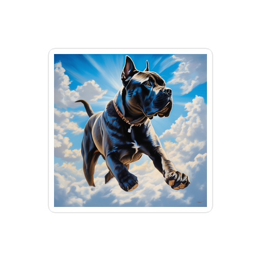 PugMug Custom Cane Corso Sticker