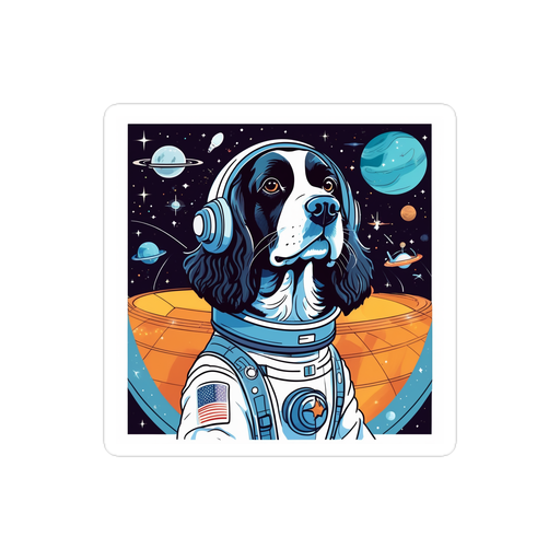 PugMug Custom English Springer Spaniel Sticker