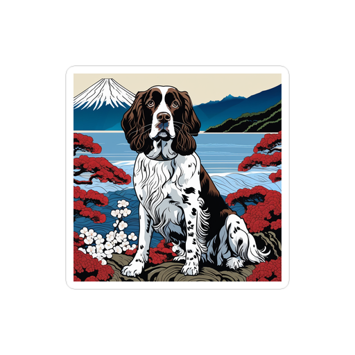 PugMug Custom English Springer Spaniel Sticker