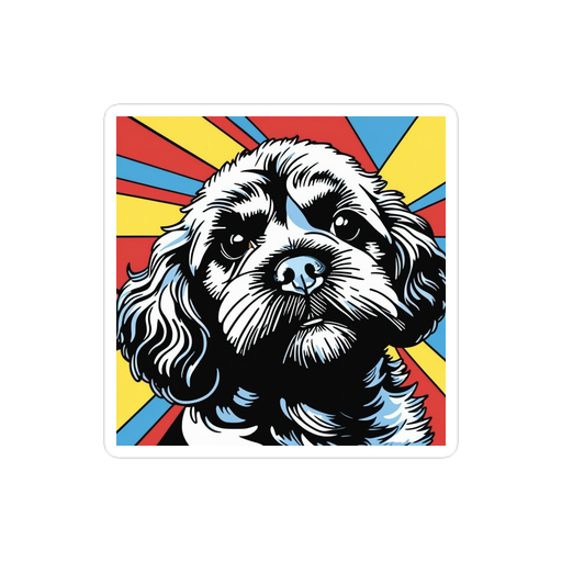 PugMug Custom Lily Sticker
