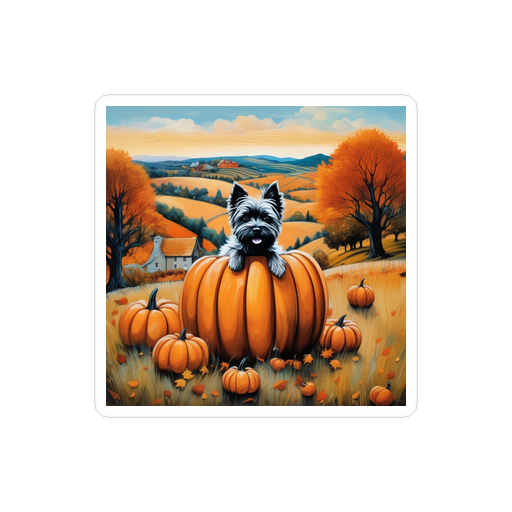 PugMug Custom Cairn Terrier Sticker