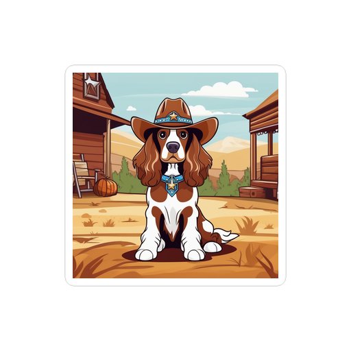 PugMug Custom Cocker Spaniel Sticker