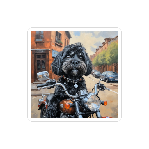 PugMug Custom Lily Sticker