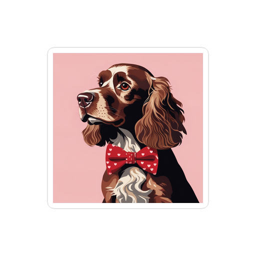 PugMug Custom Cocker Spaniel Sticker