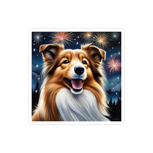 PugMug Custom Shetland Sheepdog Sticker