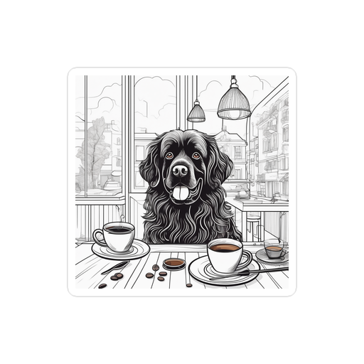 PugMug Custom Newfoundland Sticker