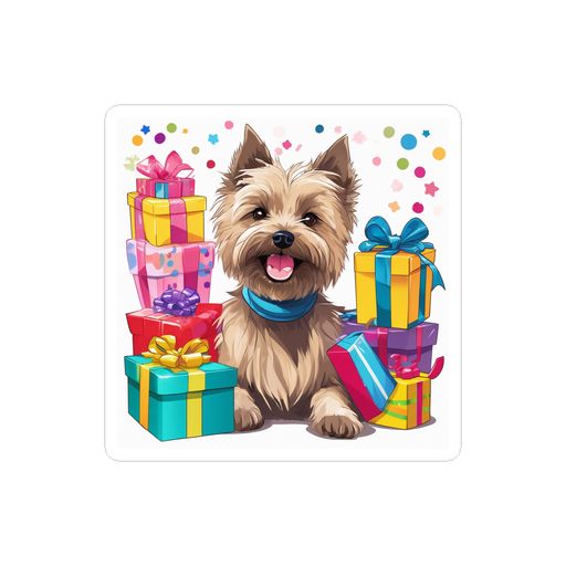 PugMug Custom Cairn Terrier Sticker