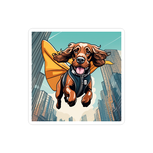 PugMug Custom English Cocker Spaniel Sticker