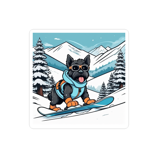 PugMug Custom Lily Sticker