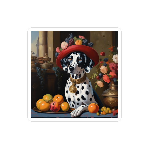 PugMug Custom Dalmatian Sticker