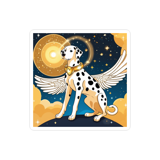 PugMug Custom Dalmatian Sticker