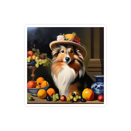 PugMug Custom Shetland Sheepdog Sticker