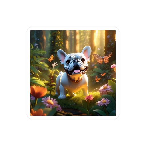 PugMug Custom Bulldog Sticker