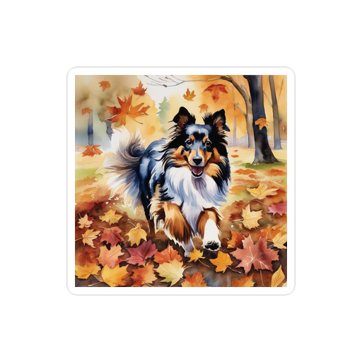 PugMug Custom Shetland Sheepdog Sticker