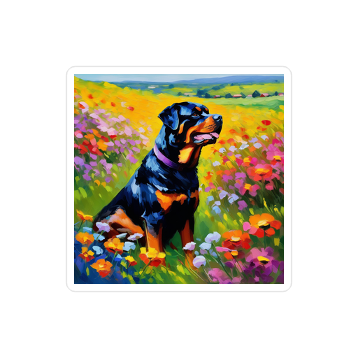 PugMug Custom Rottweiler Sticker