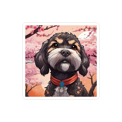 PugMug Custom Lily Sticker