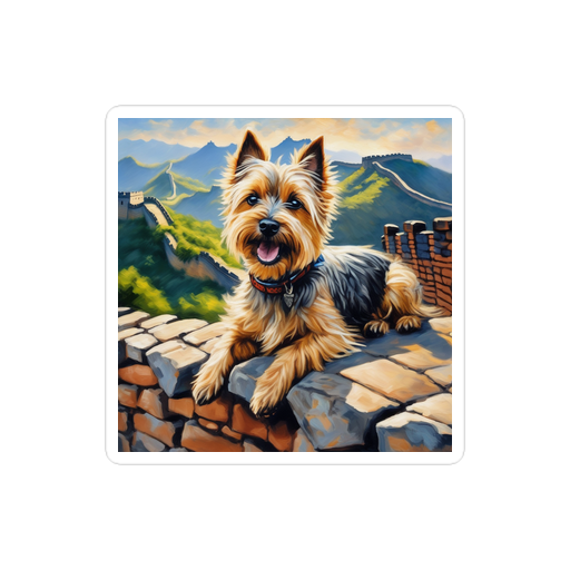 PugMug Custom Cairn Terrier Sticker