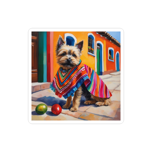 PugMug Custom Cairn Terrier Sticker