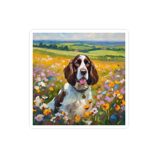 PugMug Custom English Springer Spaniel Sticker