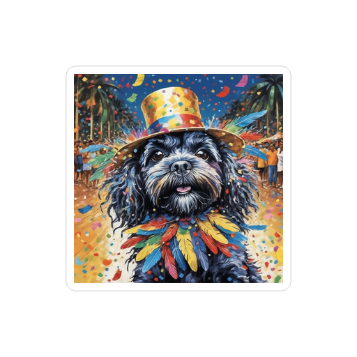 PugMug Custom Lily Sticker