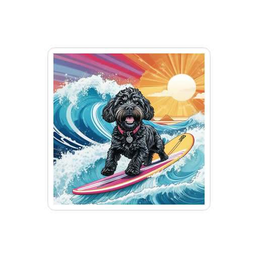 PugMug Custom Lily Sticker