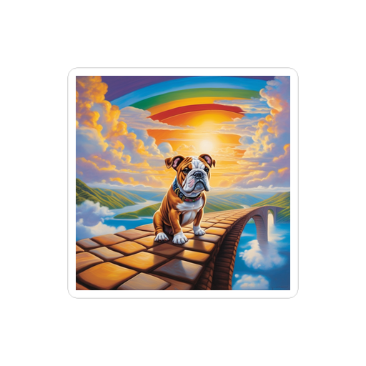 PugMug Custom Bulldog Sticker