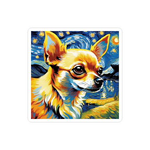 PugMug Custom Chihuahua Sticker