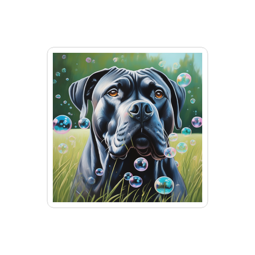 PugMug Custom Cane Corso Sticker