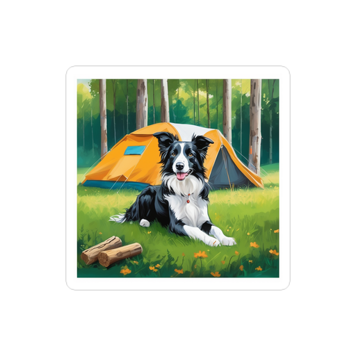 PugMug Custom Border Collie Sticker